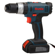 کیت دریل پیچ گوشتی چکشی شارژی مدل 8614K رونیکس